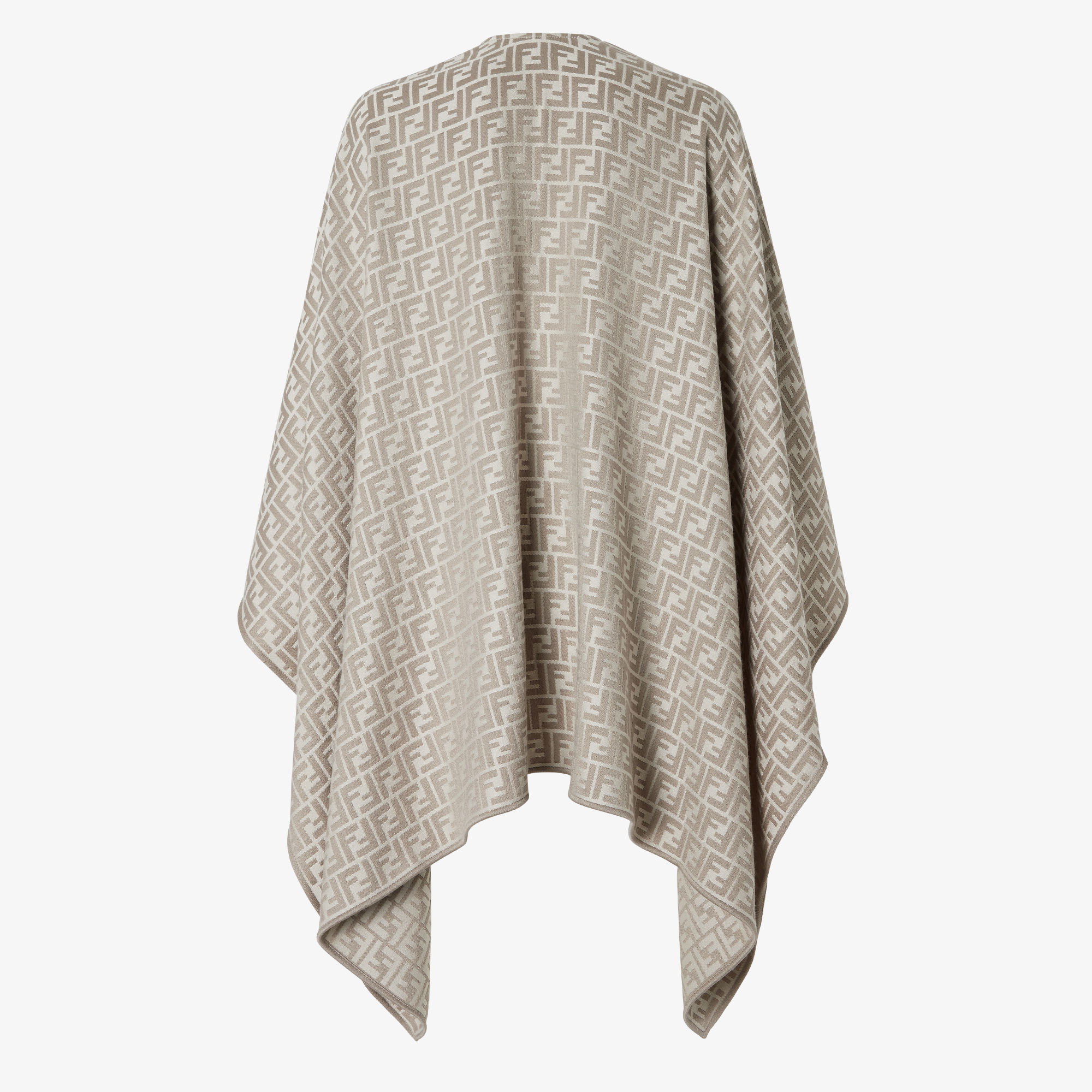 Poncho Wool Beige | Fendi Poncho Wool Beige | Fendi