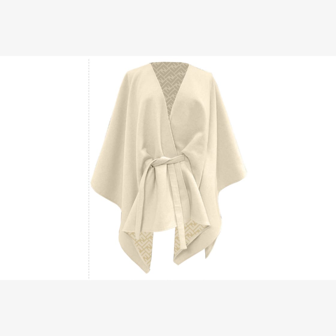 Poncho Wool White - Image 1/1