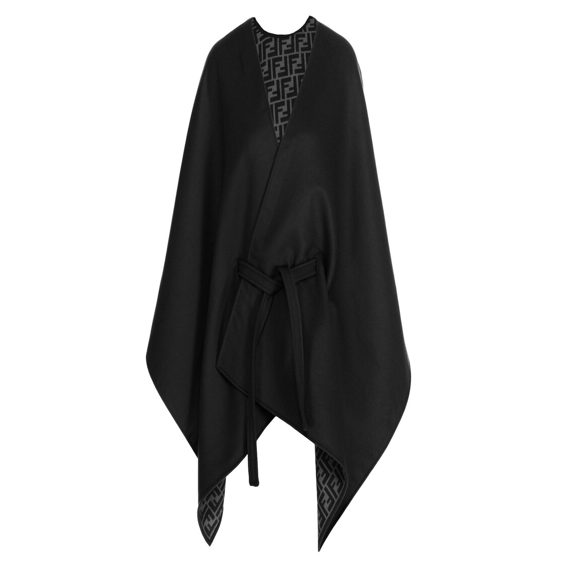 Poncho Wool Black - Image 1/1