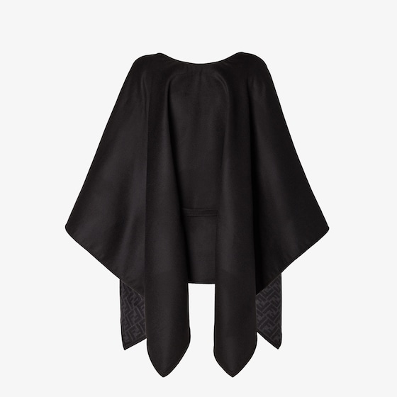 Fendi Enveloping poncho with matching removable belt | Thumbnail 2