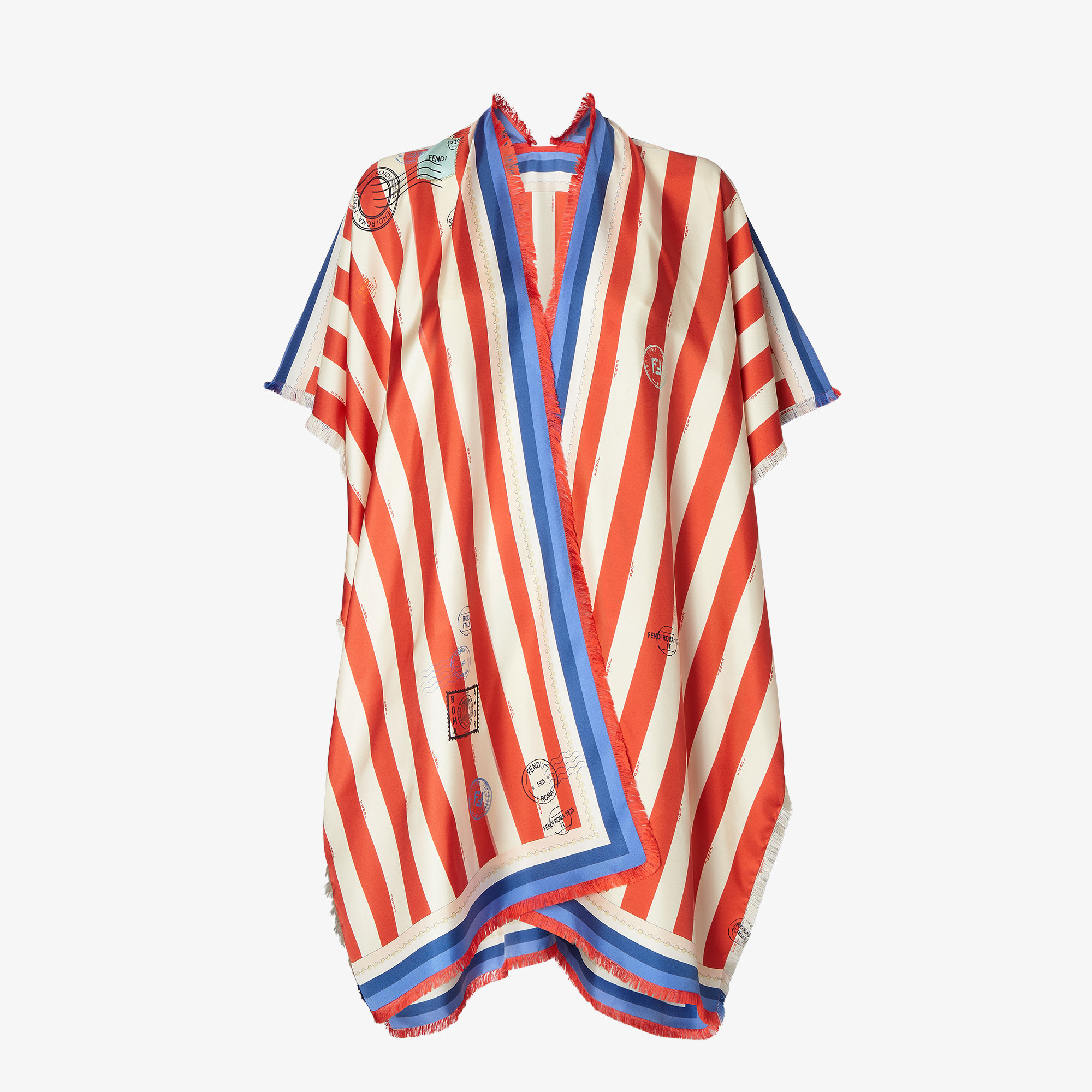 Fendi ロゴパターン レインコート Poncho - Multicolour | FENDI International