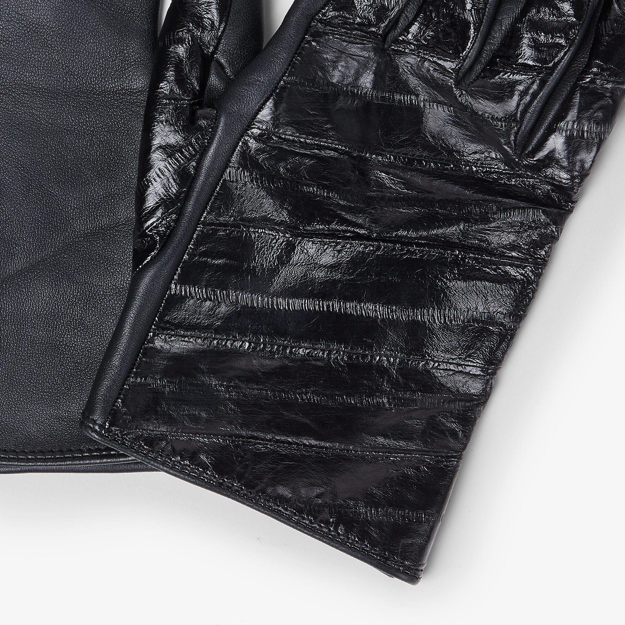 手袋 プレシャスレザー ブラック | Fendi