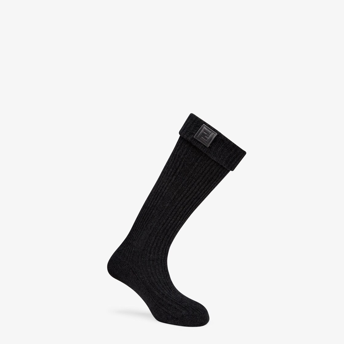 Socks Wool Black Fendi