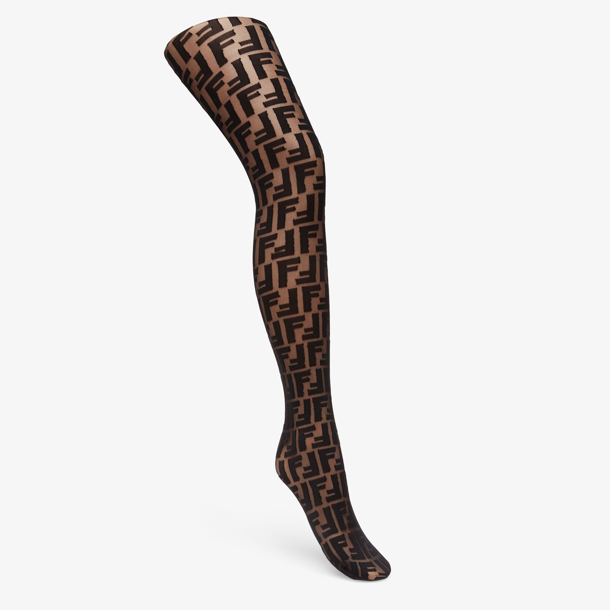 Tights - Black nylon stockings | Fendi