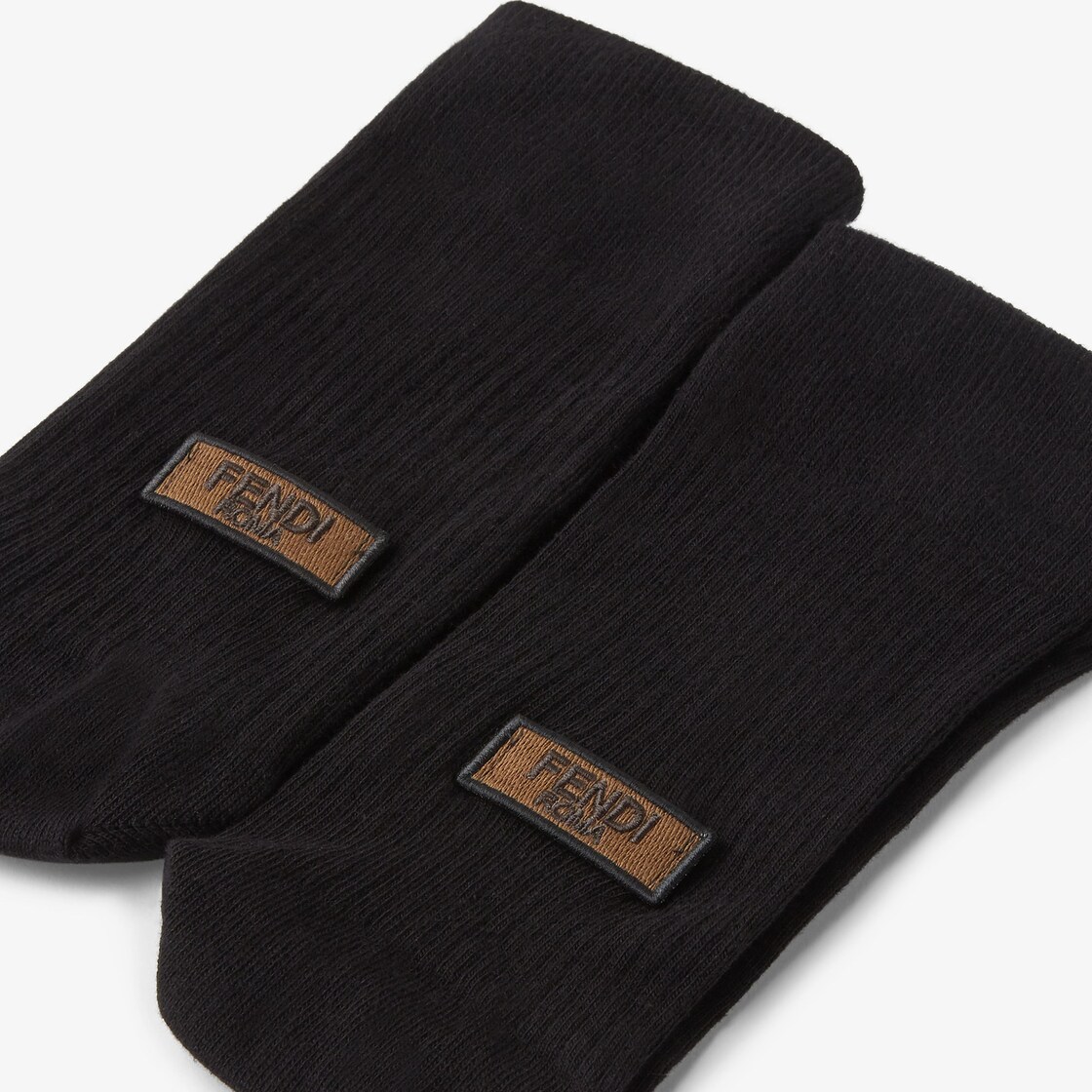 SocksBlack cotton and cashmere socks