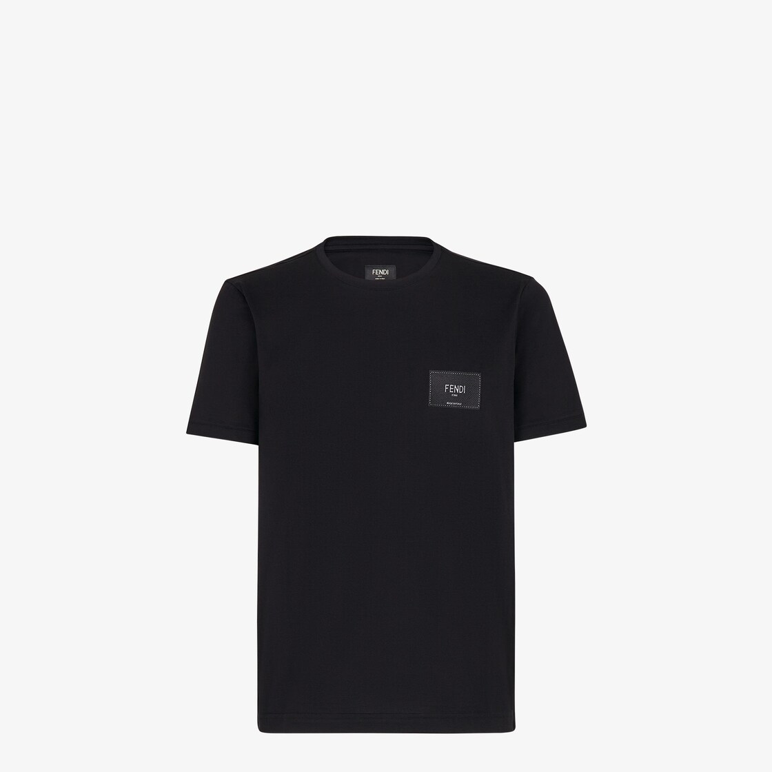 【正規品・新品未使用】FENDI　コットンジャージーTシャツ　ブラックXS新品未使用タグ付きです