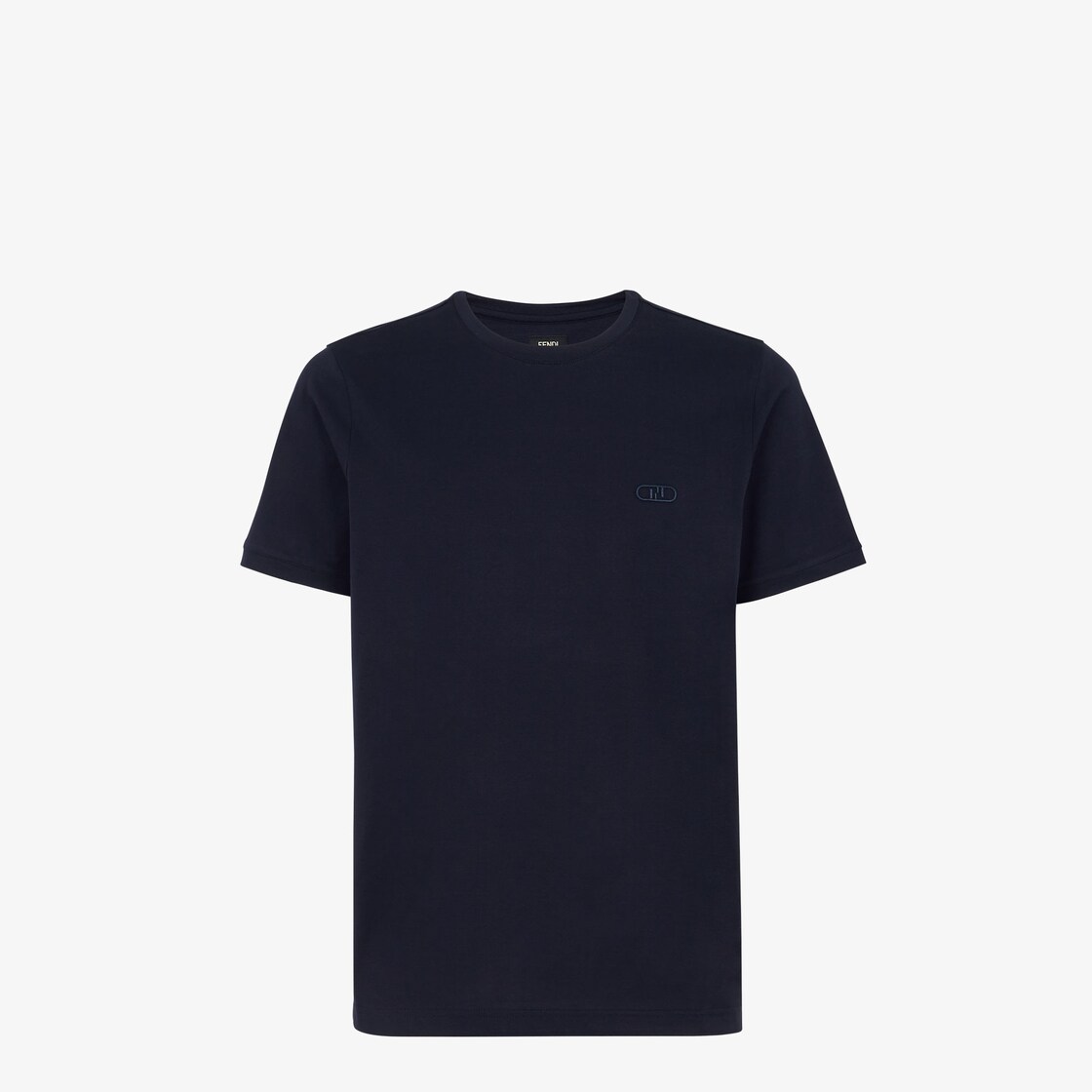 HUGO - Crew-neck T-shirt in cotton jersey with box logo