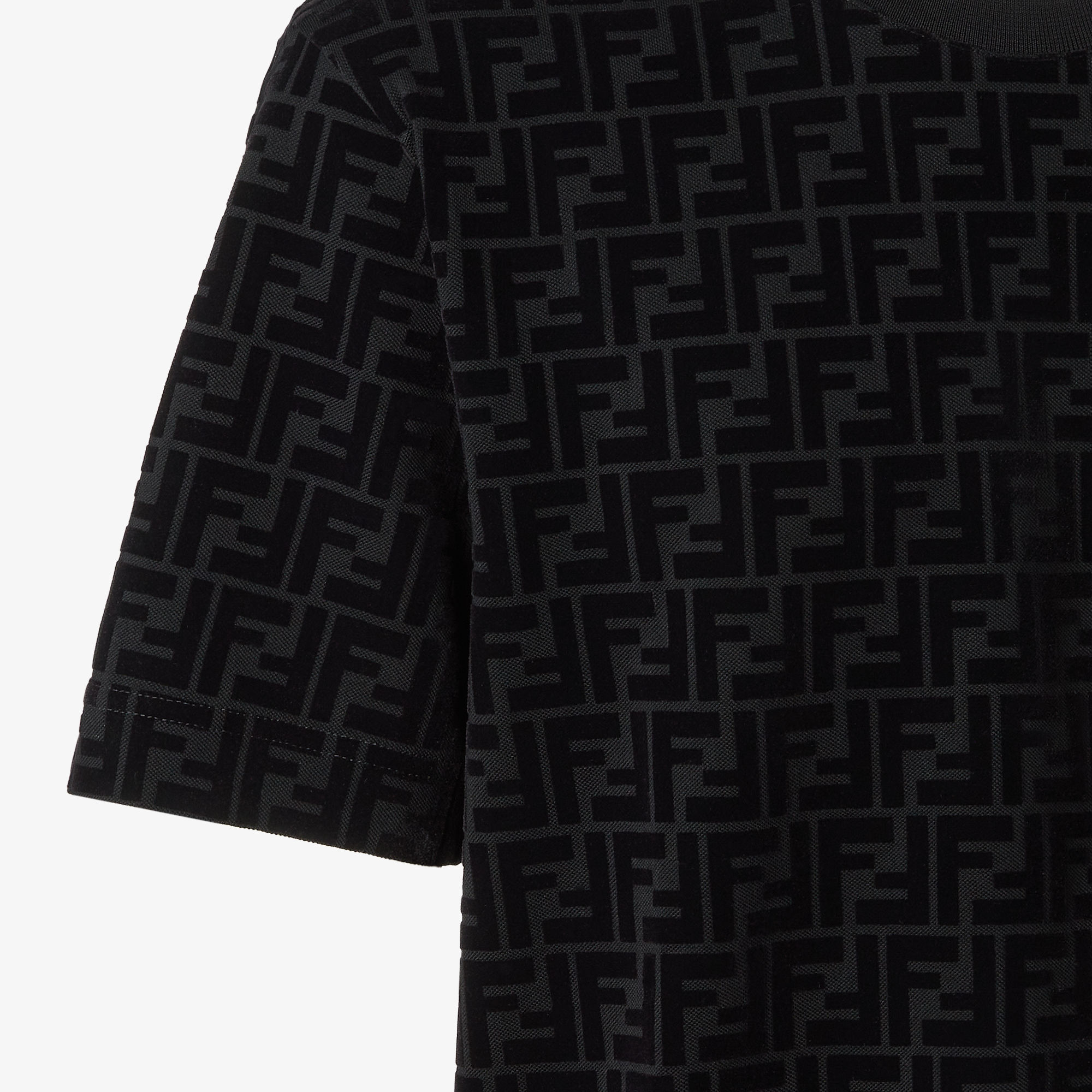 T-Shirt Cotton Black | Fendi