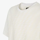 Buy Fendi Fendirama Logo Oversized T-Shirt 'White' - FAF073 A6J6