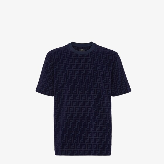 Fendi T-shirt In Blue