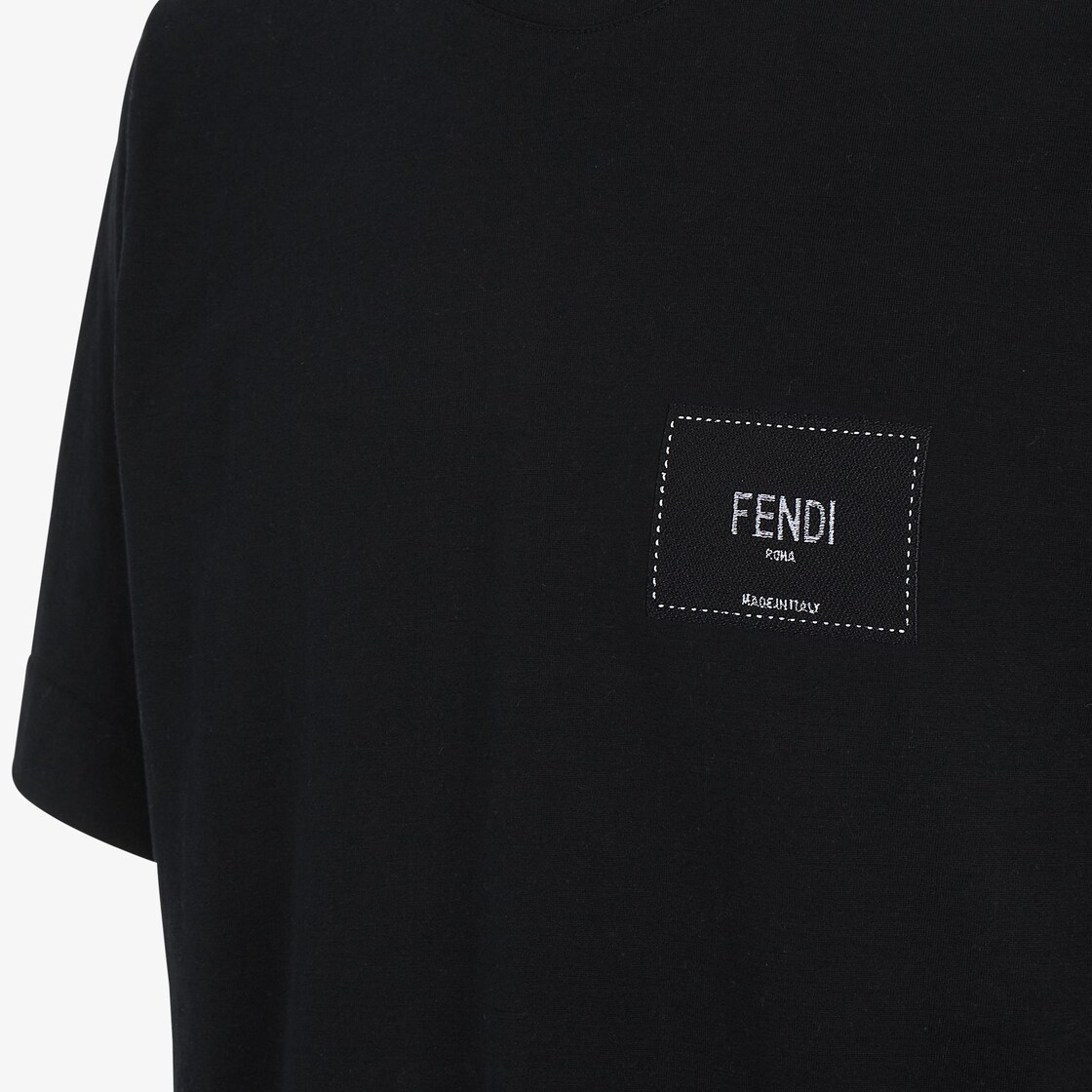 Fendi black cheap t shirt