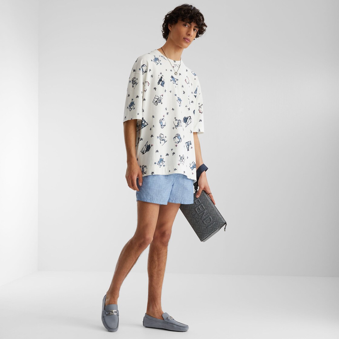 Tシャツ ファブリック ホワイト | Fendi