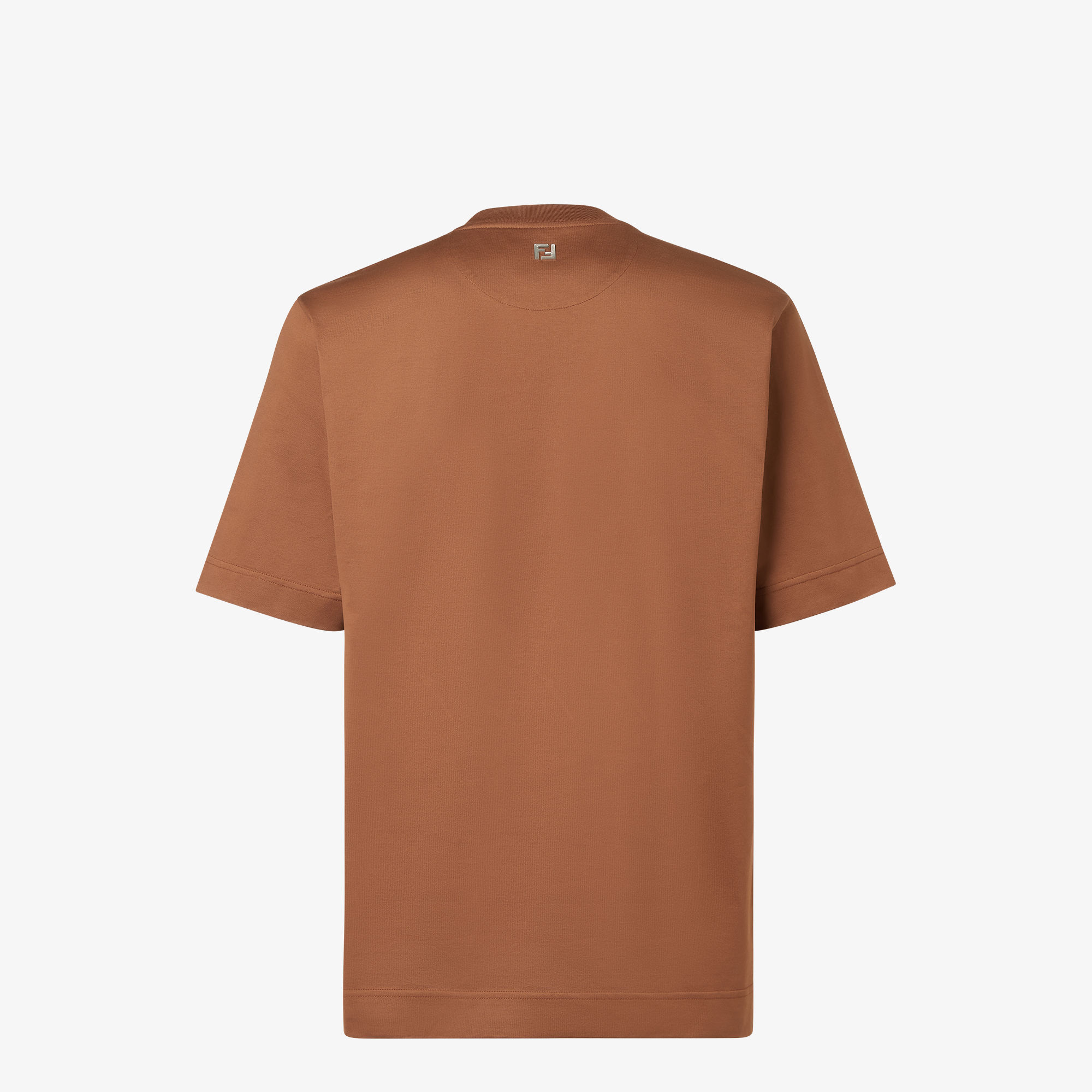 T-Shirt Cotton Brown | Fendi
