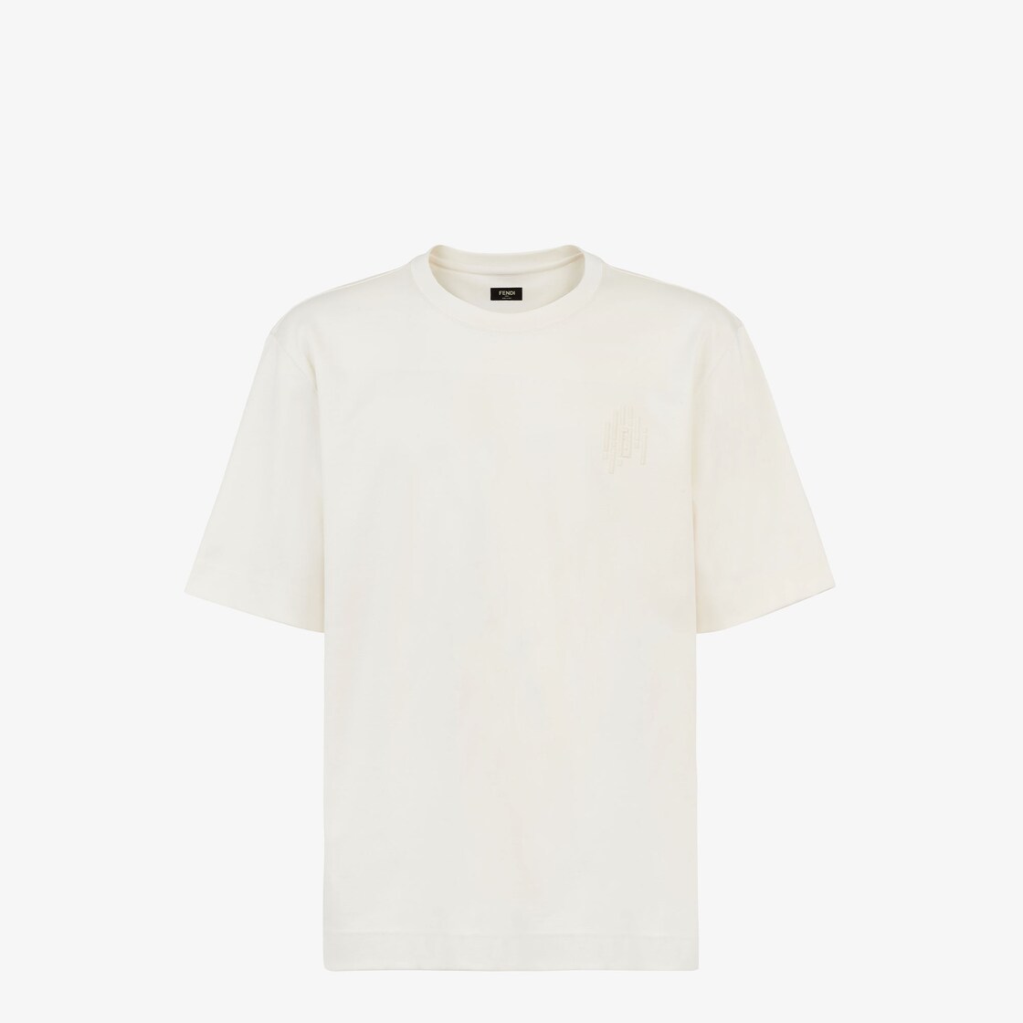 Tシャツ - ホワイトジャージー Tシャツ | Fendi