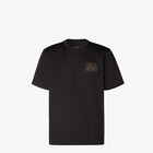 T-Shirt - Black jersey T-shirt | Fendi