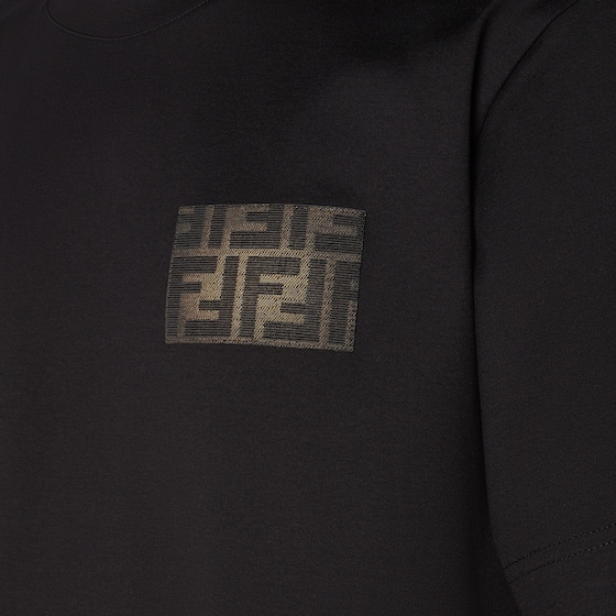 Fendi Short-sleeved crew-neck oversized T-shirt | Thumbnail 3