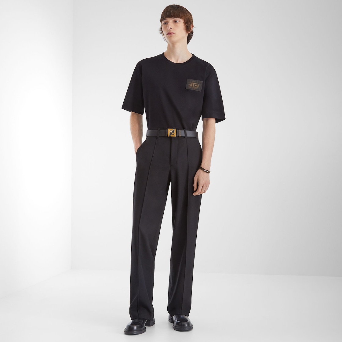 T-Shirt Cotton Black | Fendi T-Shirt Cotton Black | Fendi
