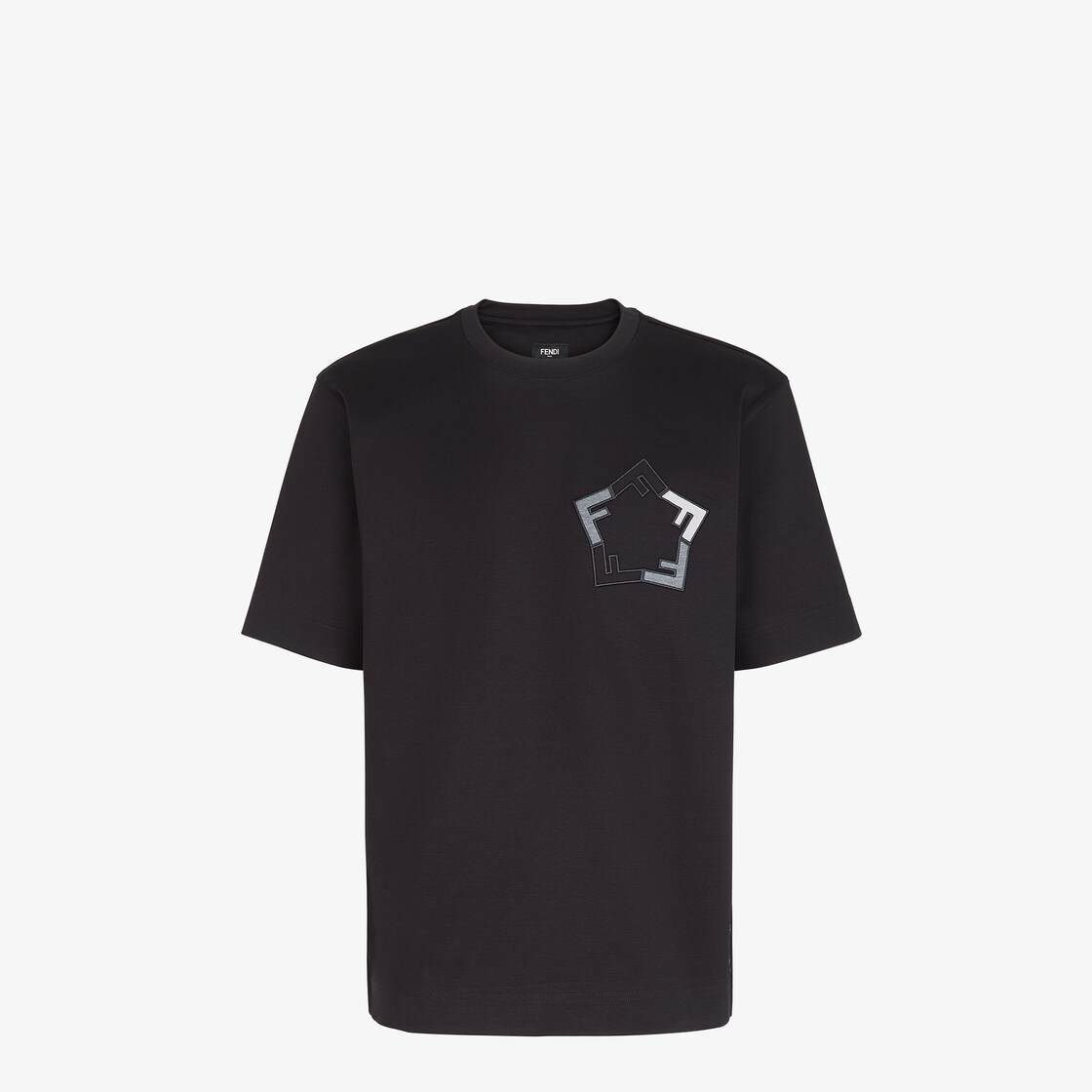 Buy Fendi Fendirama Logo Oversized T-Shirt 'Black' - FAF073 A6J6