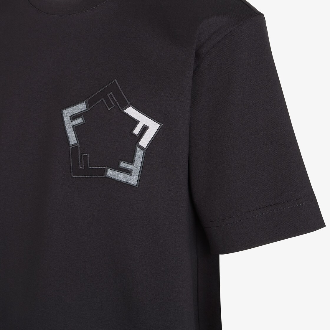 Buy Fendi Fendirama Logo Oversized T-Shirt 'Black' - FAF073 A6J6 FOGME