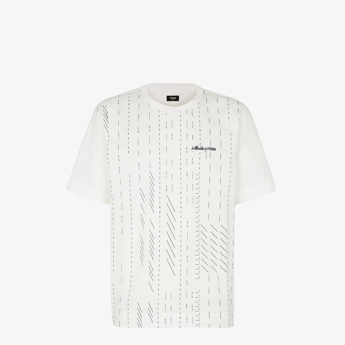 Fendi t shirt men white hotsell