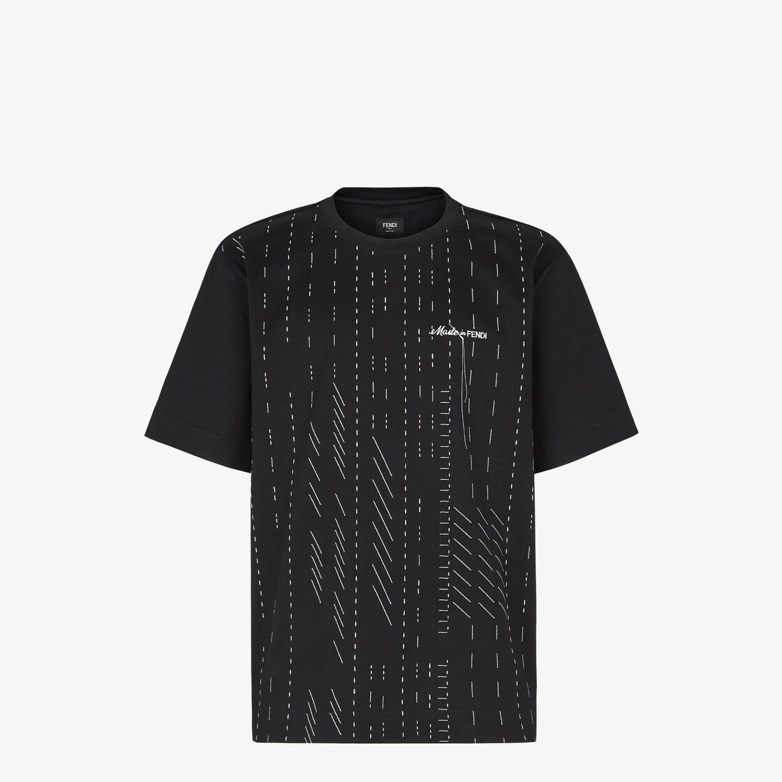 Black fendi t outlet shirt