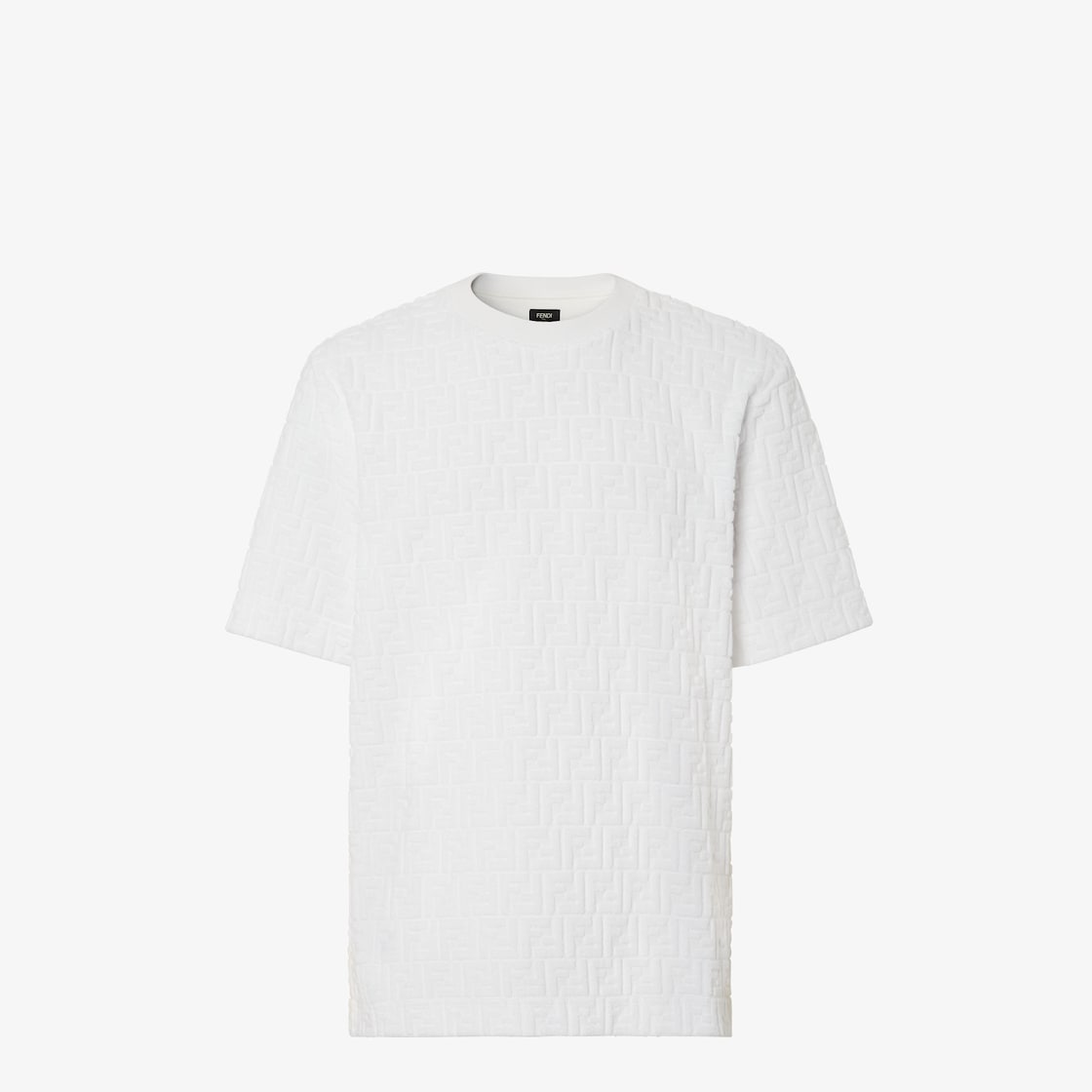 T-Shirt White FF terry T-shirt White - Image 1/5