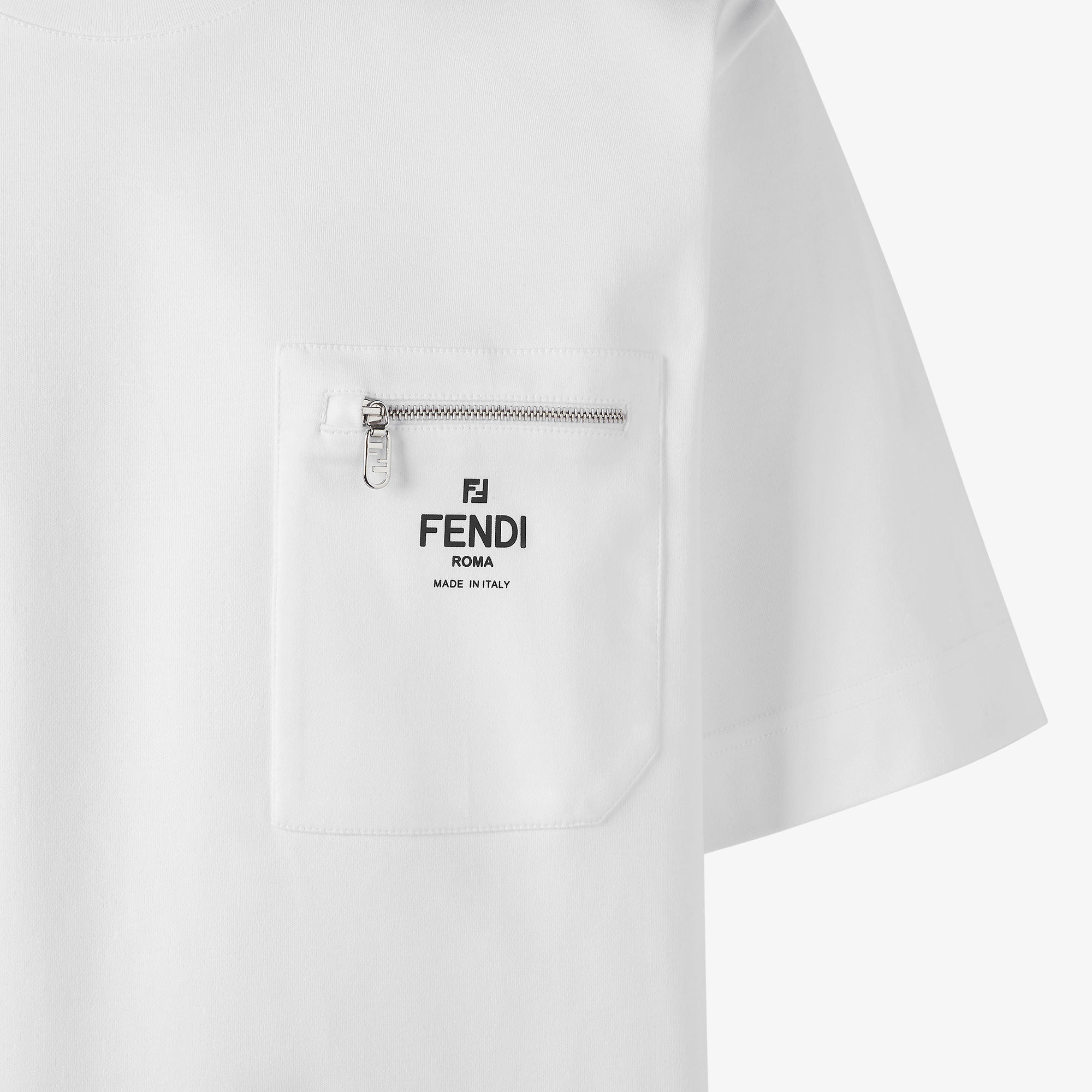 T-Shirt Cotton White | Fendi