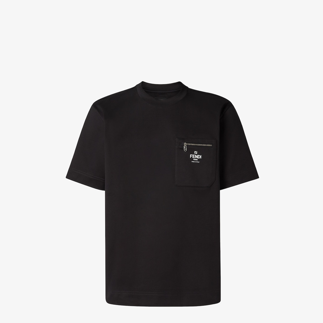 Shop Men's Designer Black T-shirts & Polos | FENDI US Shop Men's Designer Black T-shirts & Polos | FENDI US
