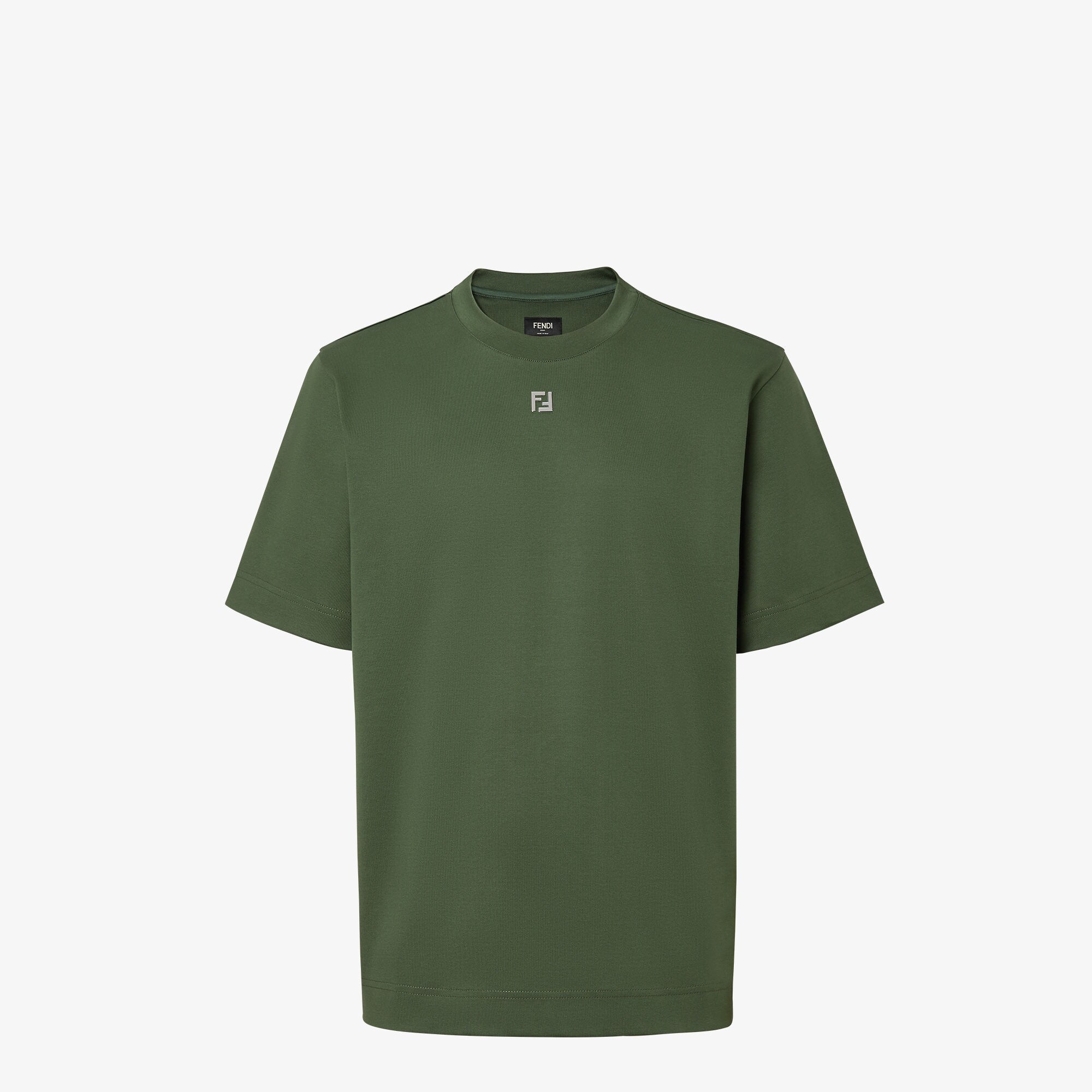 T-Shirt Cotton Green | Fendi