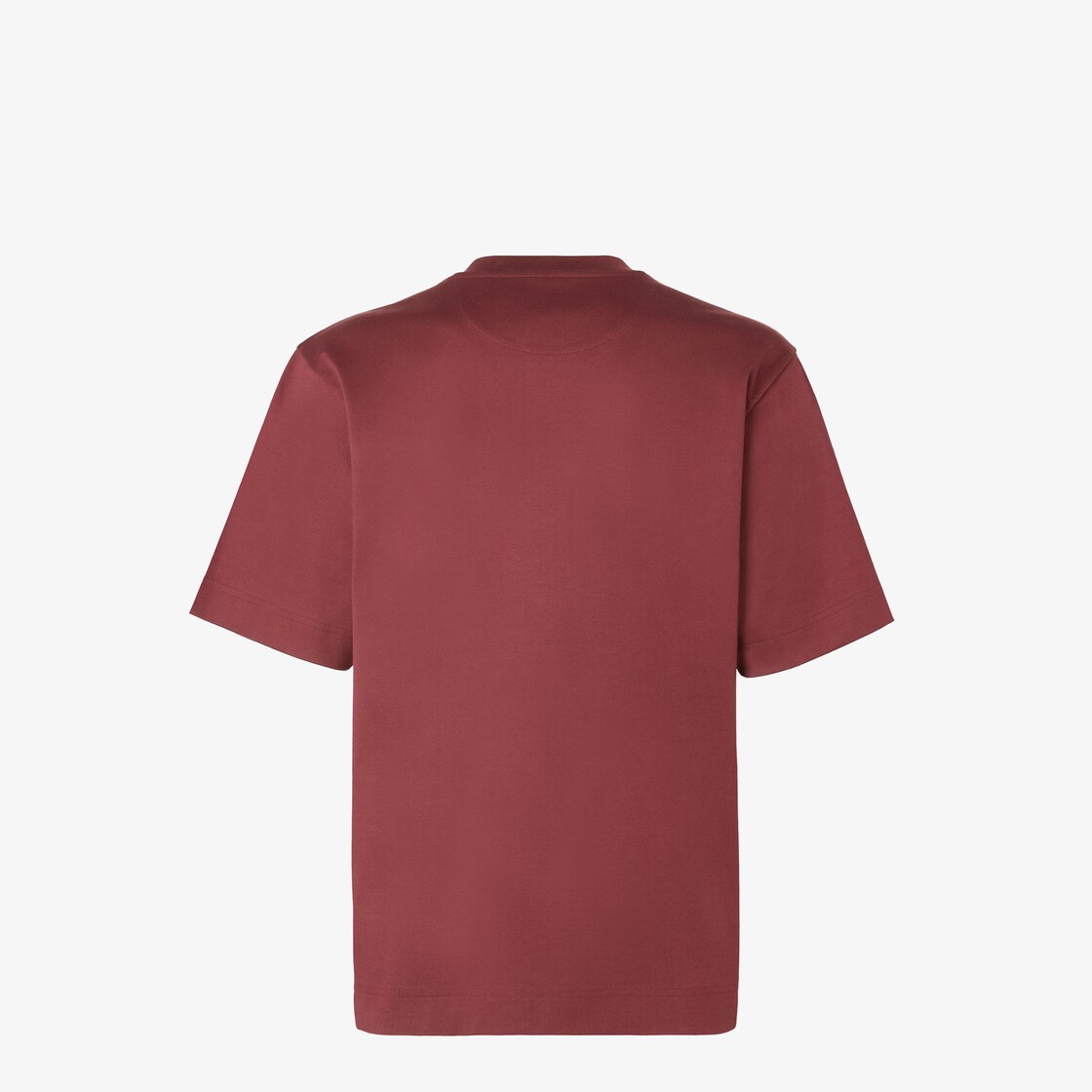 T-Shirt Burgundy cotton T-shirt Red - Image 2/3