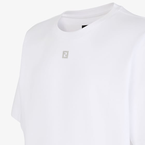 Fendi Short-sleeved, crew-neck, oversized T-shirt | Thumbnail 3