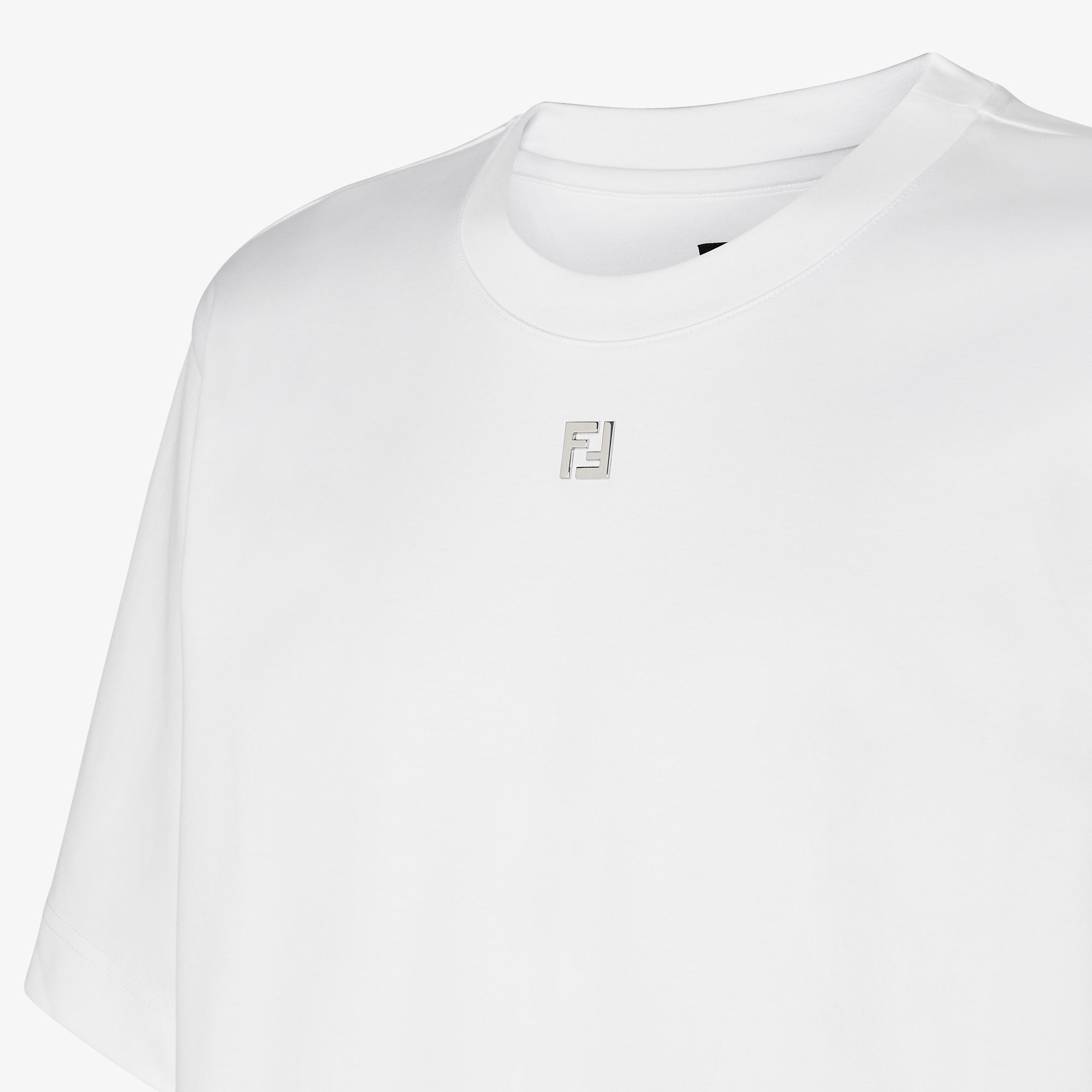 T-Shirt Cotton White | Fendi T-Shirt Cotton White | Fendi
