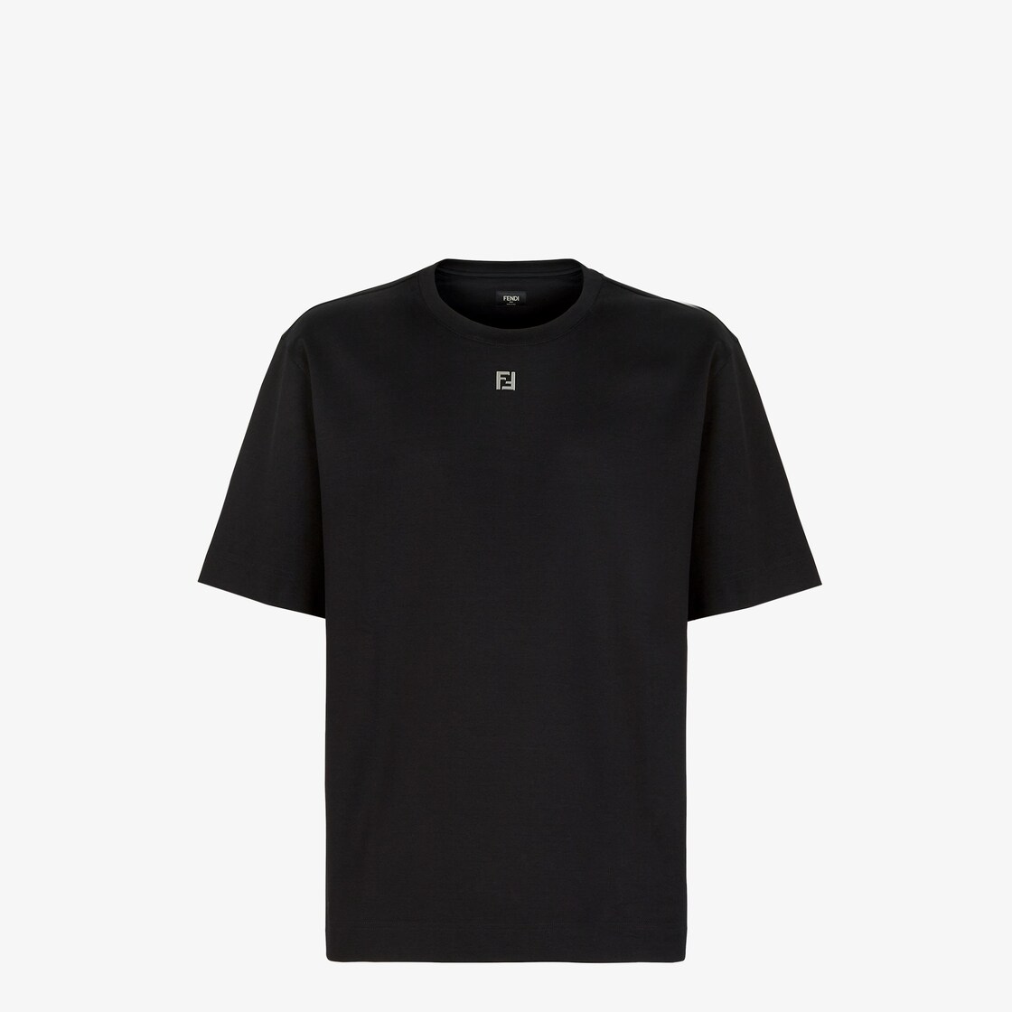 T Shirt Cotton Black Fendi