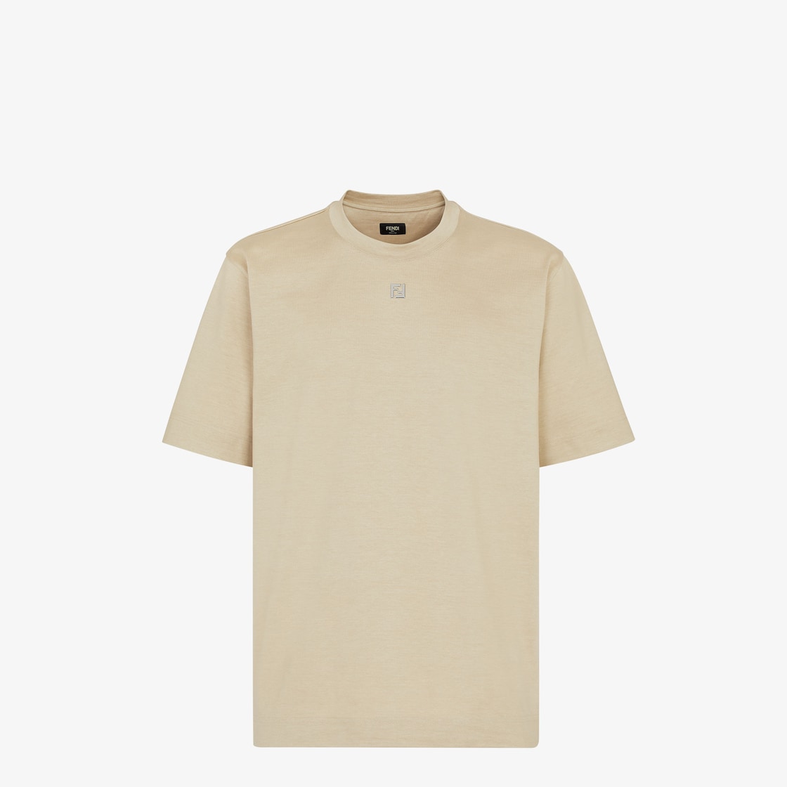 T-Shirt Beige cotton T-shirt Beige - Image 1/4