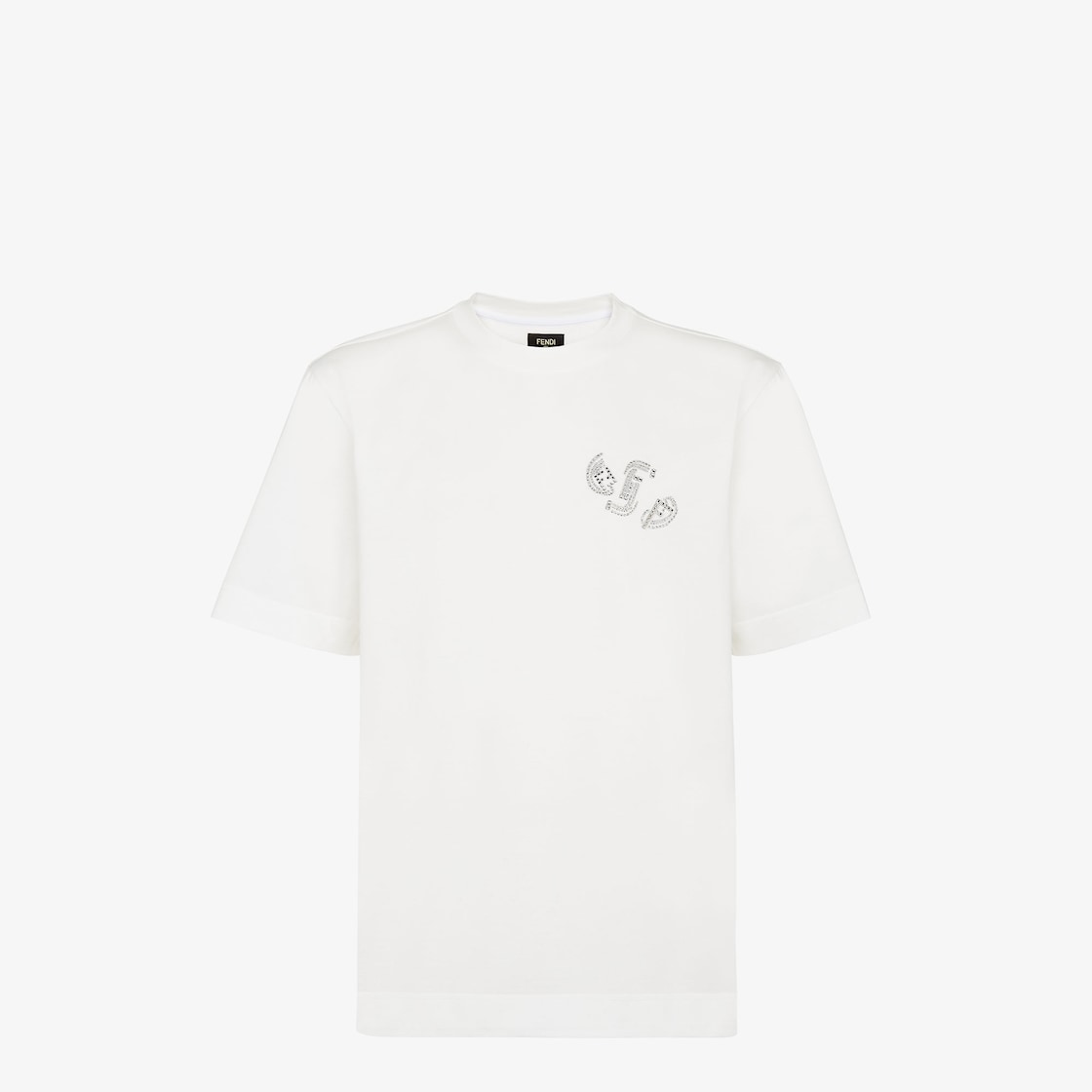 Fendi t shirt white online