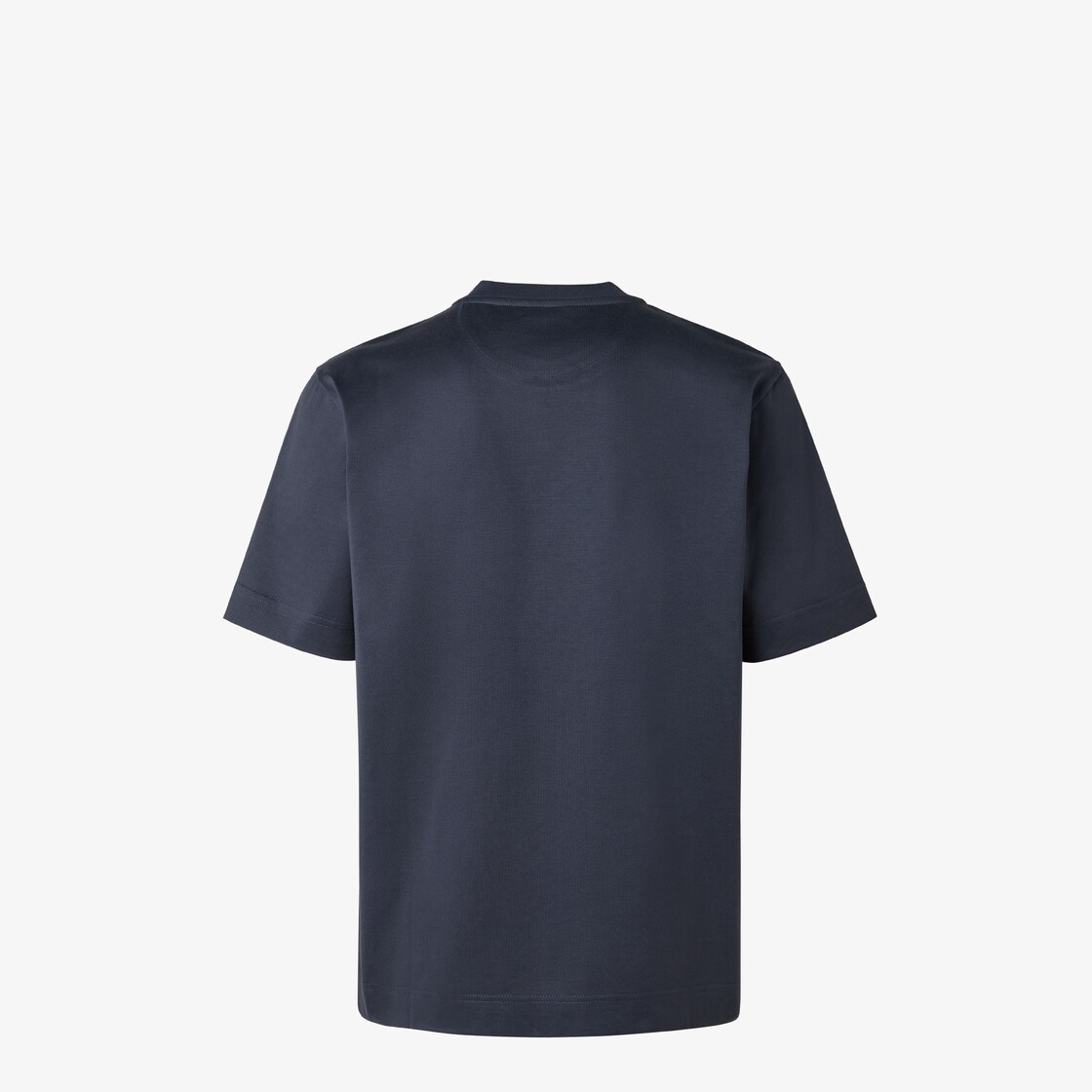 T-Shirt Navy blue cotton T-shirt Blue - Image 2/4