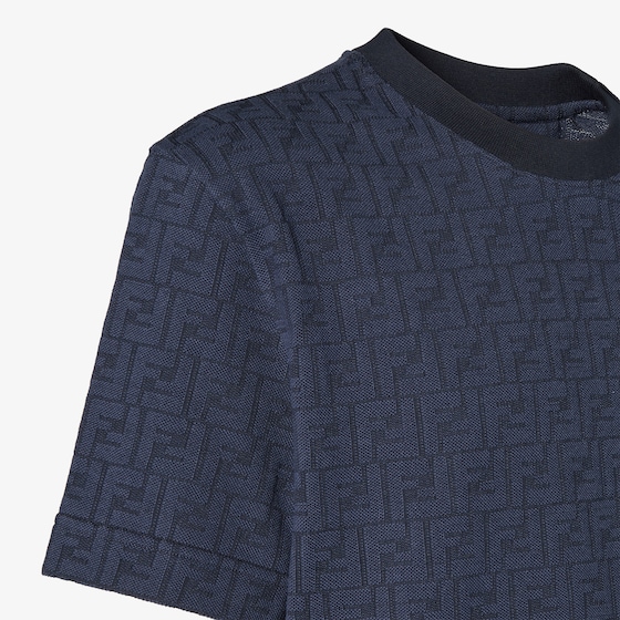 Fendi Regular-fit, short-sleeved crew-neck T-shirt | Thumbnail 3
