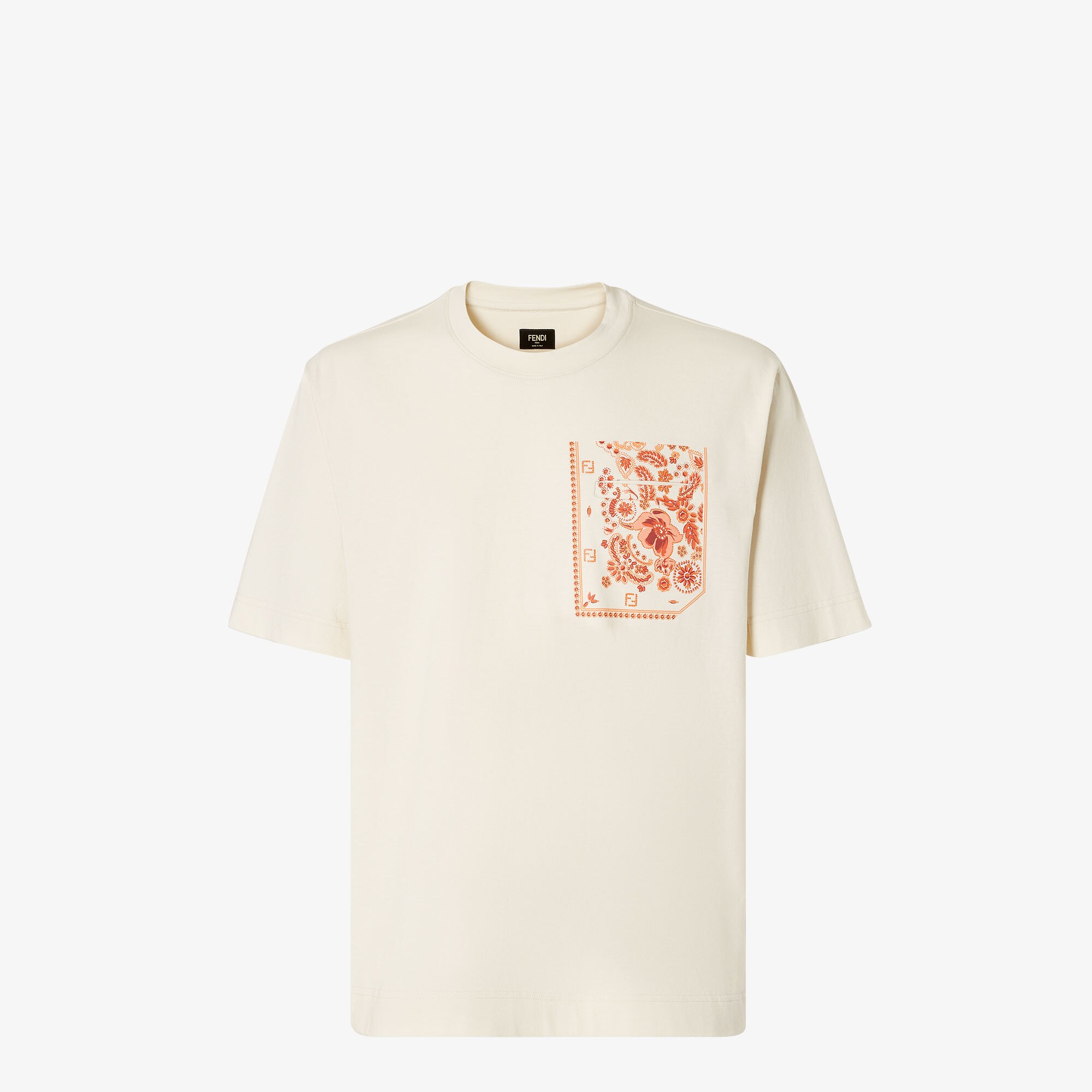 ★FENDI★コットン Tシャツ Tシャツ コットン ブルー | Fendi