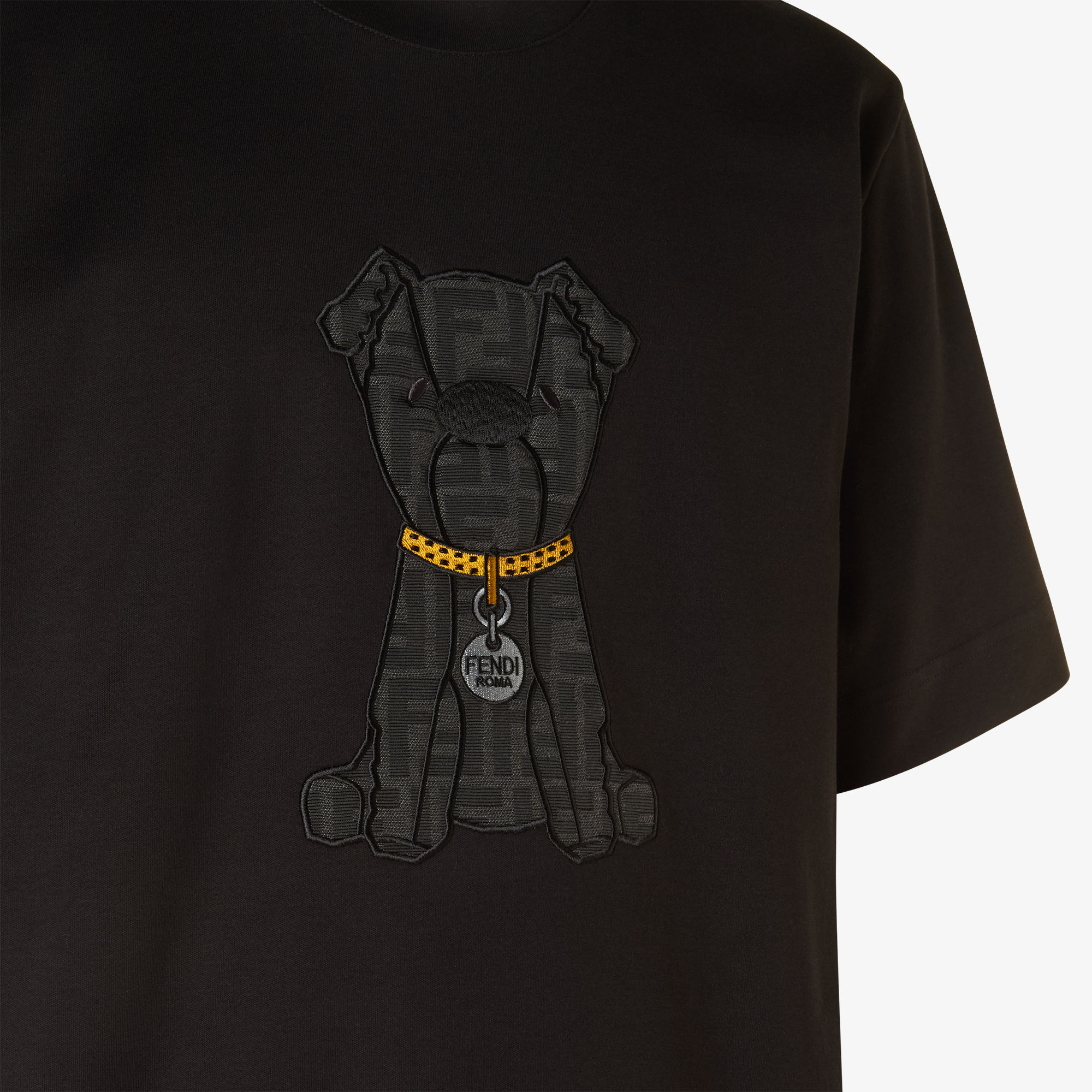 Tシャツ コットン ブラック | Fendi