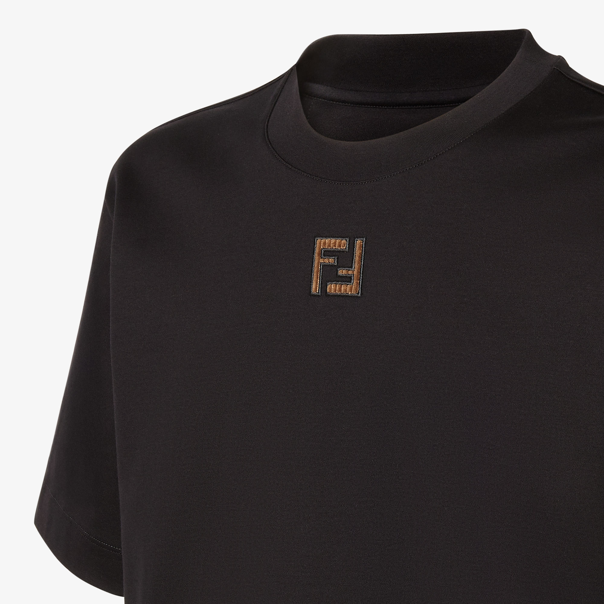 T-Shirt Cotton Black | Fendi