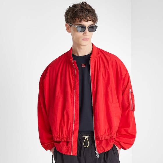 Fendi Regular-fit, short-sleeved crew-neck T-shirt | Thumbnail 4