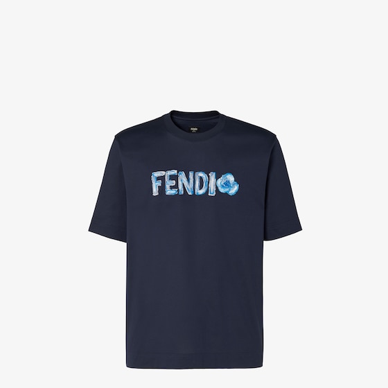 Fendi Regular-fit, short-sleeved crew-neck T-shirt