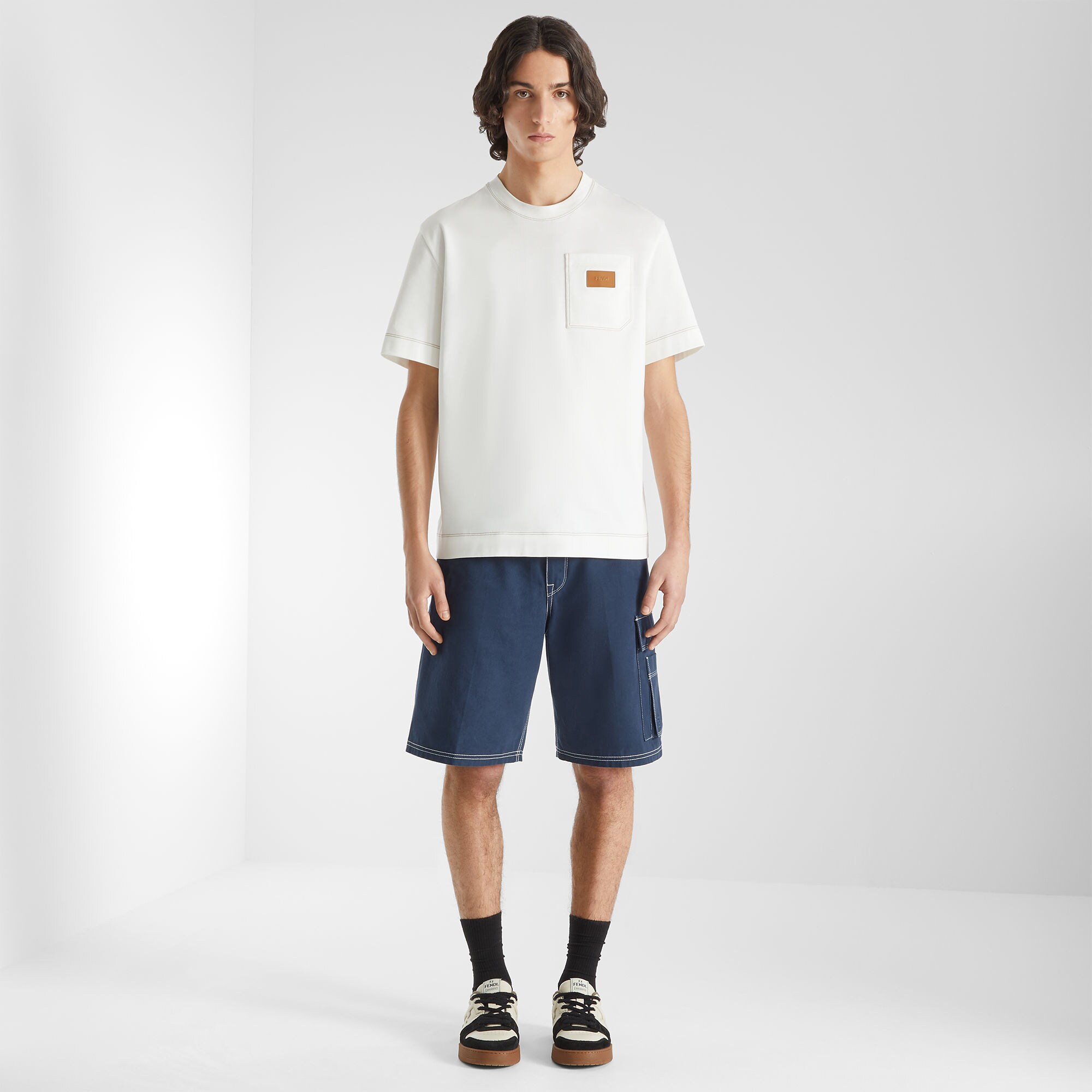 Tシャツ コットン ホワイト | Fendi