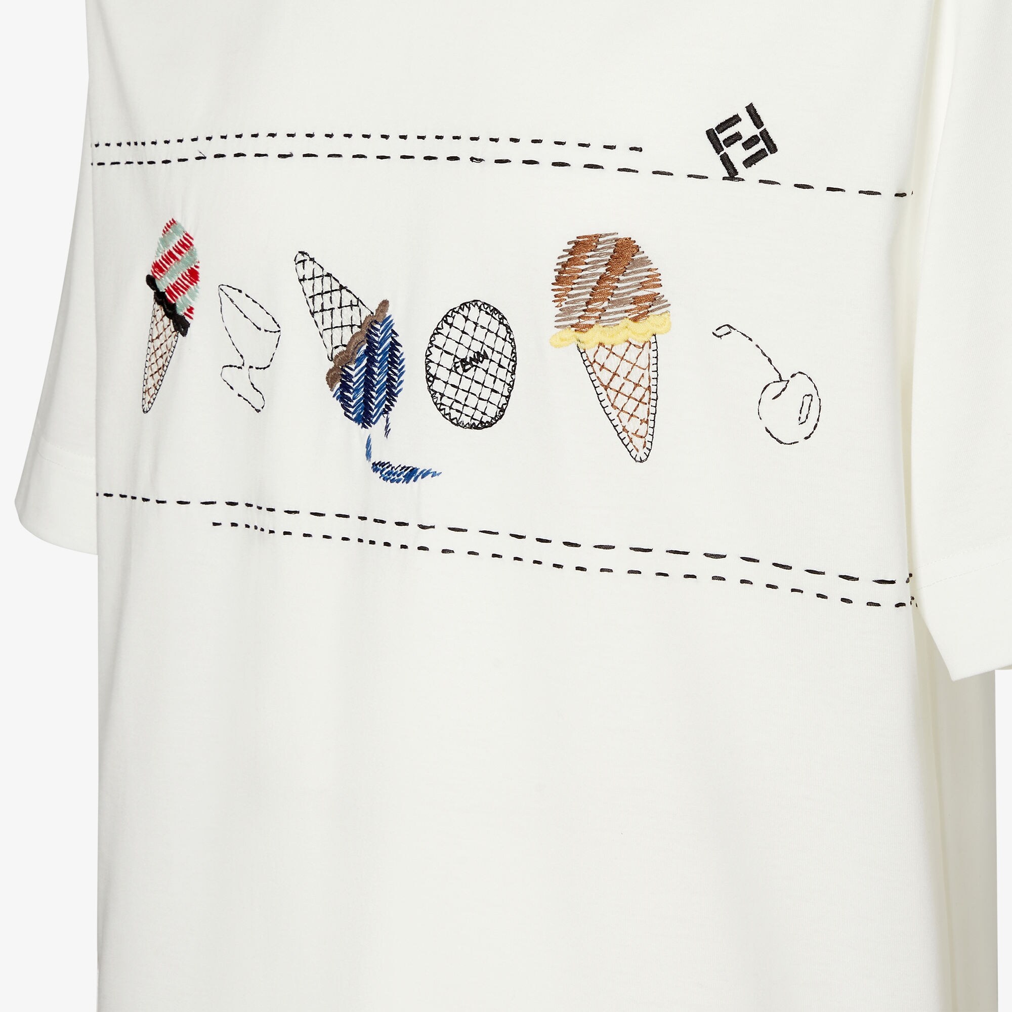 Tシャツ コットン ホワイト | Fendi