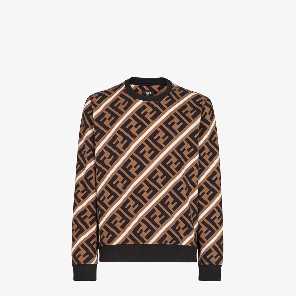 Sweatshirt Brown cotton sweatshirt Fendi