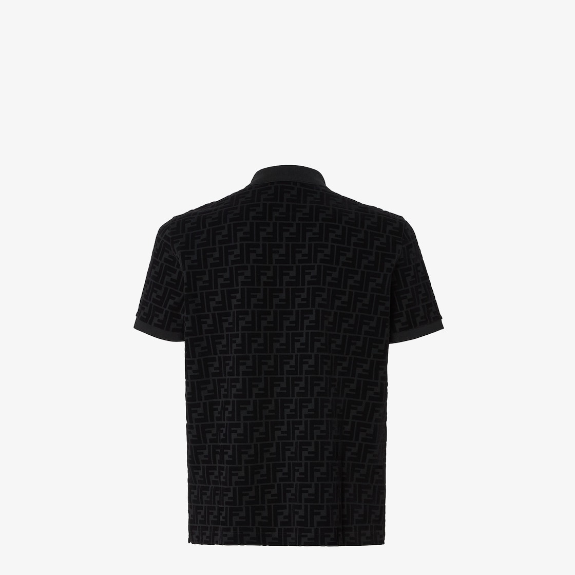 Polo shirt Black jersey polo shirt Black - Image 2/3