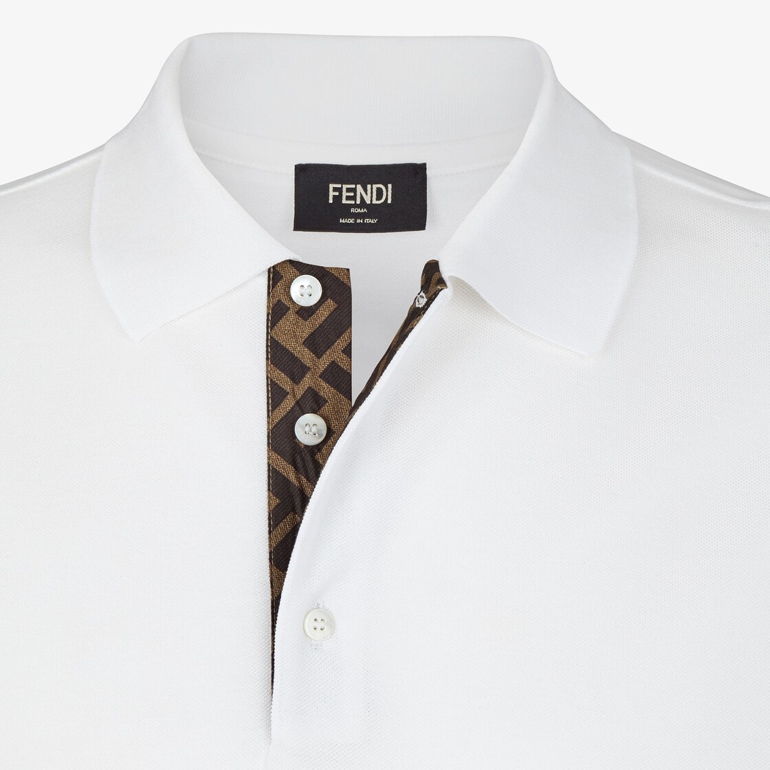 Men's T-Shirt in piqué, FENDI