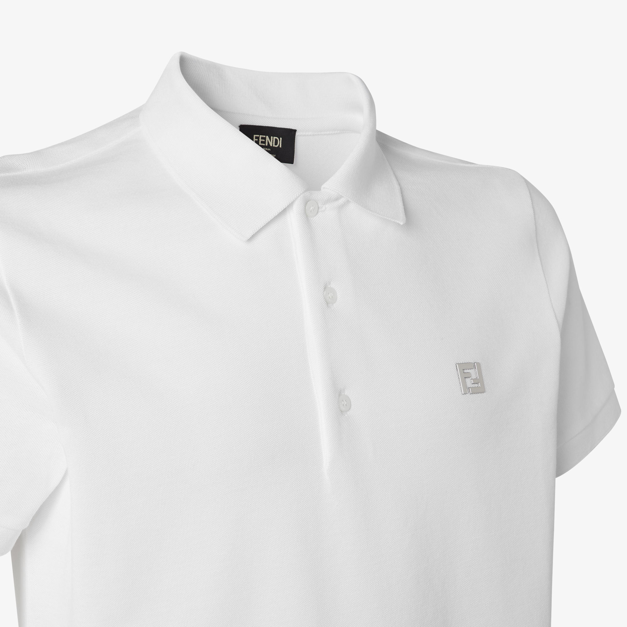 Polo Shirt Cotton White | Fendi