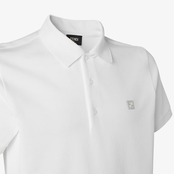 Fendi Regular-fit, short-sleeved polo shirt | Thumbnail 3