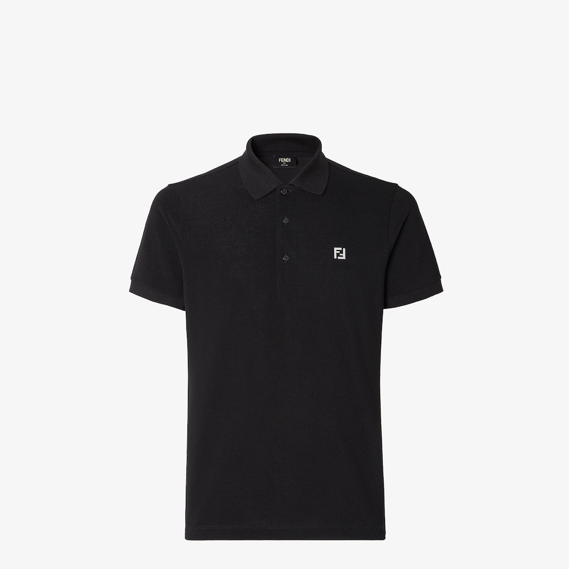 Polo Shirt Cotton Black | Fendi Polo Shirt Cotton Black | Fendi